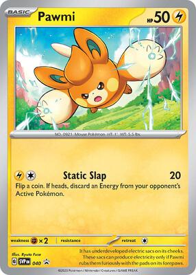 Pawmi - 040 card from SV: Scarlet & Violet Promo Cards