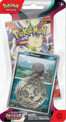 Obsidian Flames Single Pack Blister [Paldean Wooper] card from SV03: Obsidian Flames