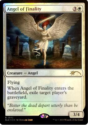 Angel of Finality card from Secret Lair Drop Series
