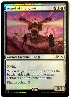 Angel of the Ruins (1343) card from Secret Lair Drop Series