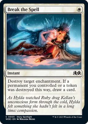 Break the Spell card from Wilds of Eldraine