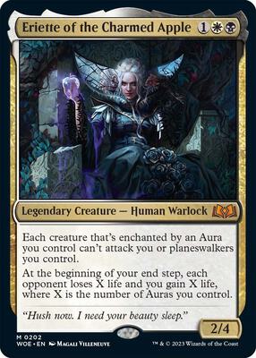 Eriette of the Charmed Apple card from Wilds of Eldraine
