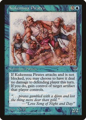 Kukemssa Pirates card from Mirage