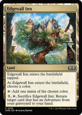 Edgewall Inn card from Wilds of Eldraine