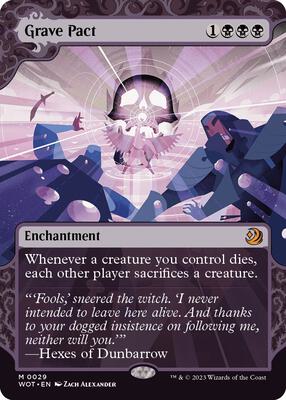 Grave Pact card from Wilds of Eldraine: Enchanting Tales