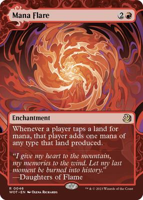 Mana Flare card from Wilds of Eldraine: Enchanting Tales
