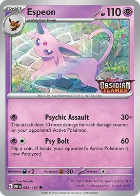 Espeon (Best Buy Exclusive) card from Miscellaneous Cards & Products