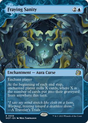 Fraying Sanity card from Wilds of Eldraine: Enchanting Tales
