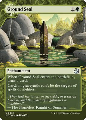 Ground Seal card from Wilds of Eldraine: Enchanting Tales