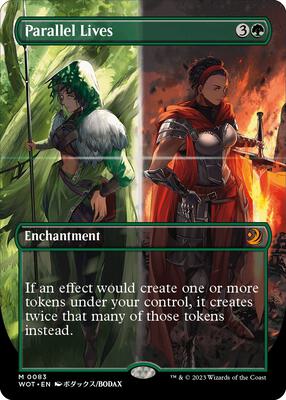 Parallel Lives (Anime Borderless) card from Wilds of Eldraine: Enchanting Tales
