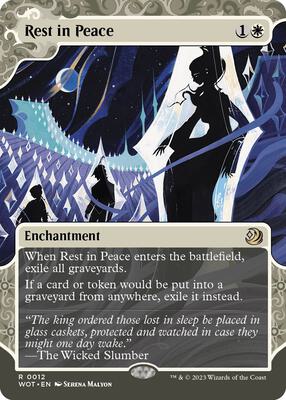 Rest in Peace card from Wilds of Eldraine: Enchanting Tales
