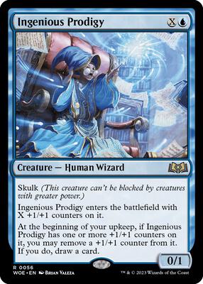 Ingenious Prodigy card from Wilds of Eldraine