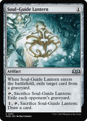 Soul-Guide Lantern card from Wilds of Eldraine