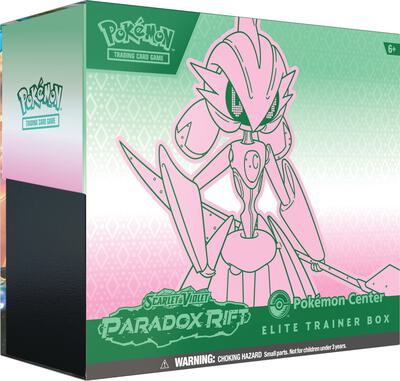 Paradox Rift Pokemon Center Elite Trainer Box (Exclusive) [Iron Valiant] card from SV04: Paradox Rift