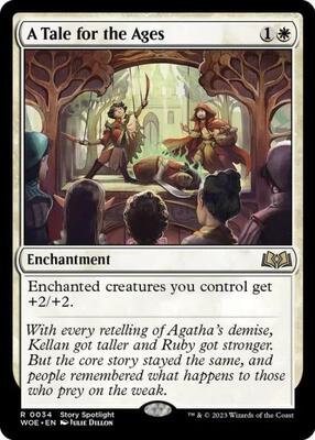 A Tale for the Ages card from Wilds of Eldraine