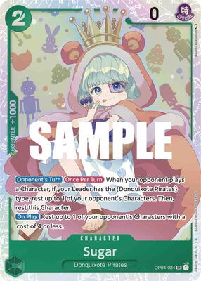 Sugar card from Kingdoms of Intrigue