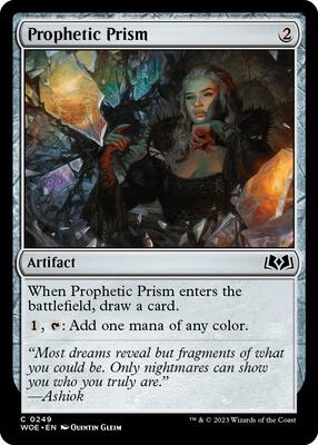 Prophetic Prism card from Wilds of Eldraine