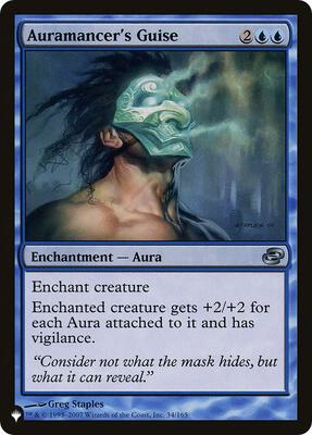 Auramancer's Guise card from The List Reprints