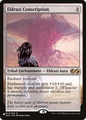 Eldrazi Conscription card from The List Reprints