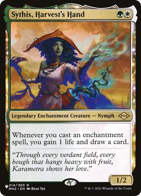 Sythis, Harvest's Hand card from The List Reprints