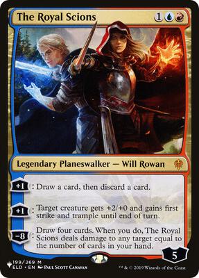 The Royal Scions card from The List Reprints