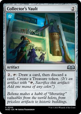 Collector's Vault card from Wilds of Eldraine