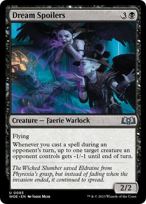Dream Spoilers card from Wilds of Eldraine
