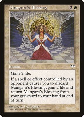 Mangara's Blessing card from Mirage