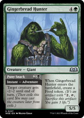 Gingerbread Hunter card from Wilds of Eldraine