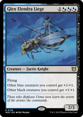 Glen Elendra Liege card from Commander: Wilds of Eldraine