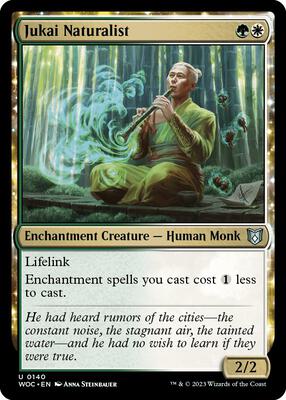 Jukai Naturalist card from Commander: Wilds of Eldraine