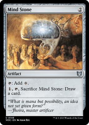 Mind Stone card from Commander: Wilds of Eldraine