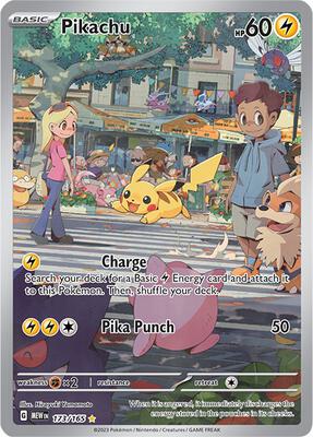 Pikachu - 173/165 card from SV: Scarlet & Violet 151