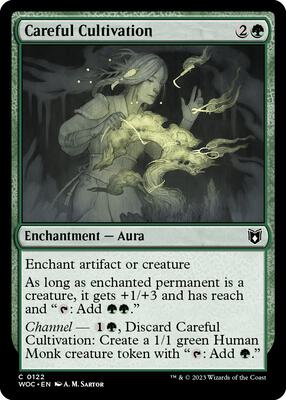 Careful Cultivation card from Commander: Wilds of Eldraine