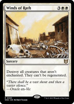Winds of Rath card from Commander: Wilds of Eldraine
