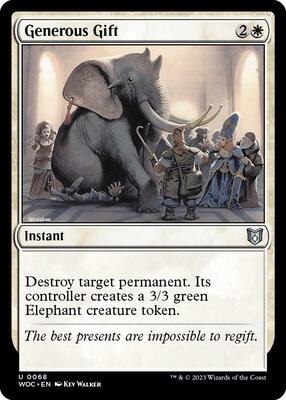 Generous Gift card from Commander: Wilds of Eldraine