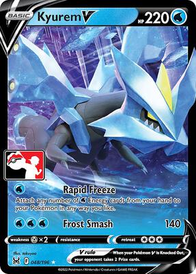 Kyurem V - 048/196 card from Prize Pack Series Cards