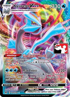 Kyurem VMAX - 049/196 card from Prize Pack Series Cards