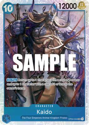 Kaido card from Kingdoms of Intrigue