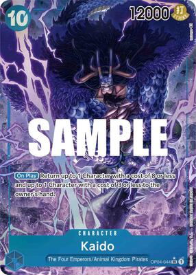 Kaido (Alternate Art) card from Kingdoms of Intrigue