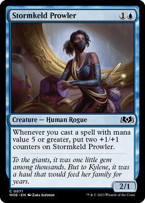 Stormkeld Prowler card from Wilds of Eldraine