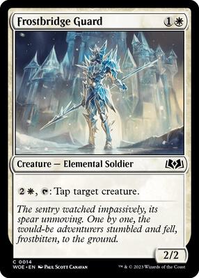 Frostbridge Guard card from Wilds of Eldraine