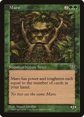 Maro card from Mirage