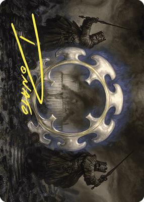 Court of Ardenvale Art Card (Gold-Stamped Signature) card from Art Series: Wilds of Eldraine