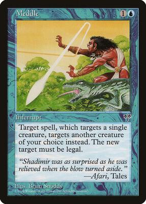Meddle card from Mirage