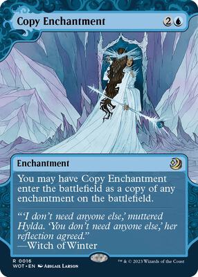 Copy Enchantment card from Wilds of Eldraine: Enchanting Tales