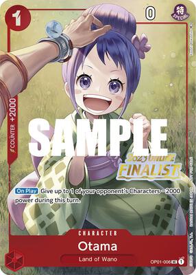 Otama (Online Regional 2023) [Finalist] card from One Piece Promotion Cards