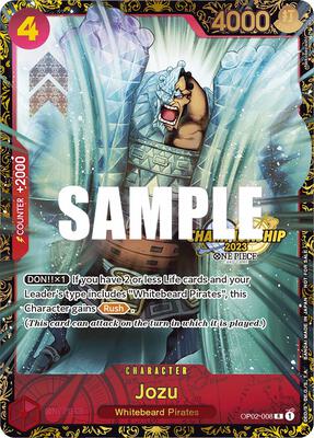 Jozu (Championship 2023) card from One Piece Promotion Cards