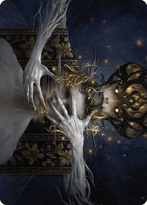 Ego Drain Art Card card from Art Series: Wilds of Eldraine
