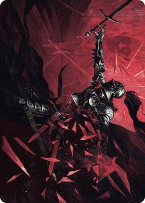 Shatter the Oath Art Card card from Art Series: Wilds of Eldraine